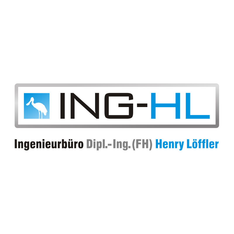 Logo für das Ingenieurbüro Henry Löffler, Belgershain bei Leipzig – Logo Design aus Leipzig